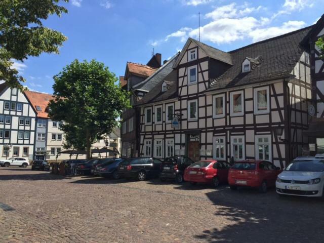 Hotel Goldener Engel Frankenberg an der Eder Esterno foto
